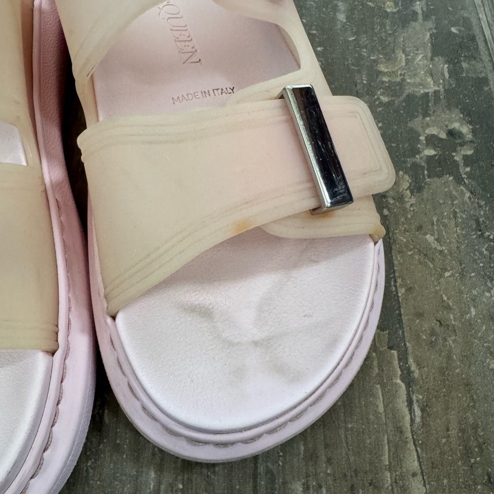Alexander McQueen Oversized Slide Sandal size 8 - Picture 8 of 11